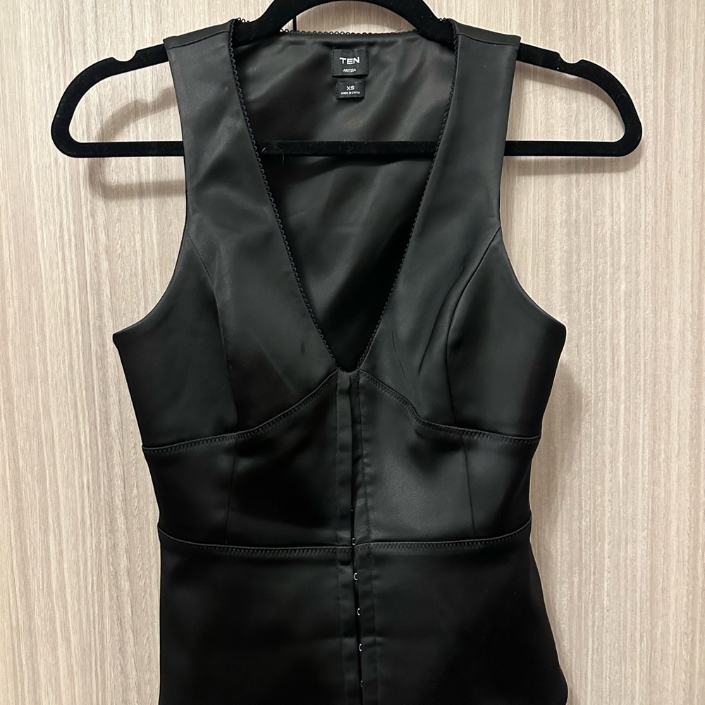 Satin Aritzia Corset Top XS